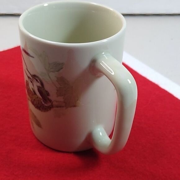 Otagiri Hummingbird Babies in Nest Mug Cottagecore Grandmacore Countrycore - Picture 2 of 7